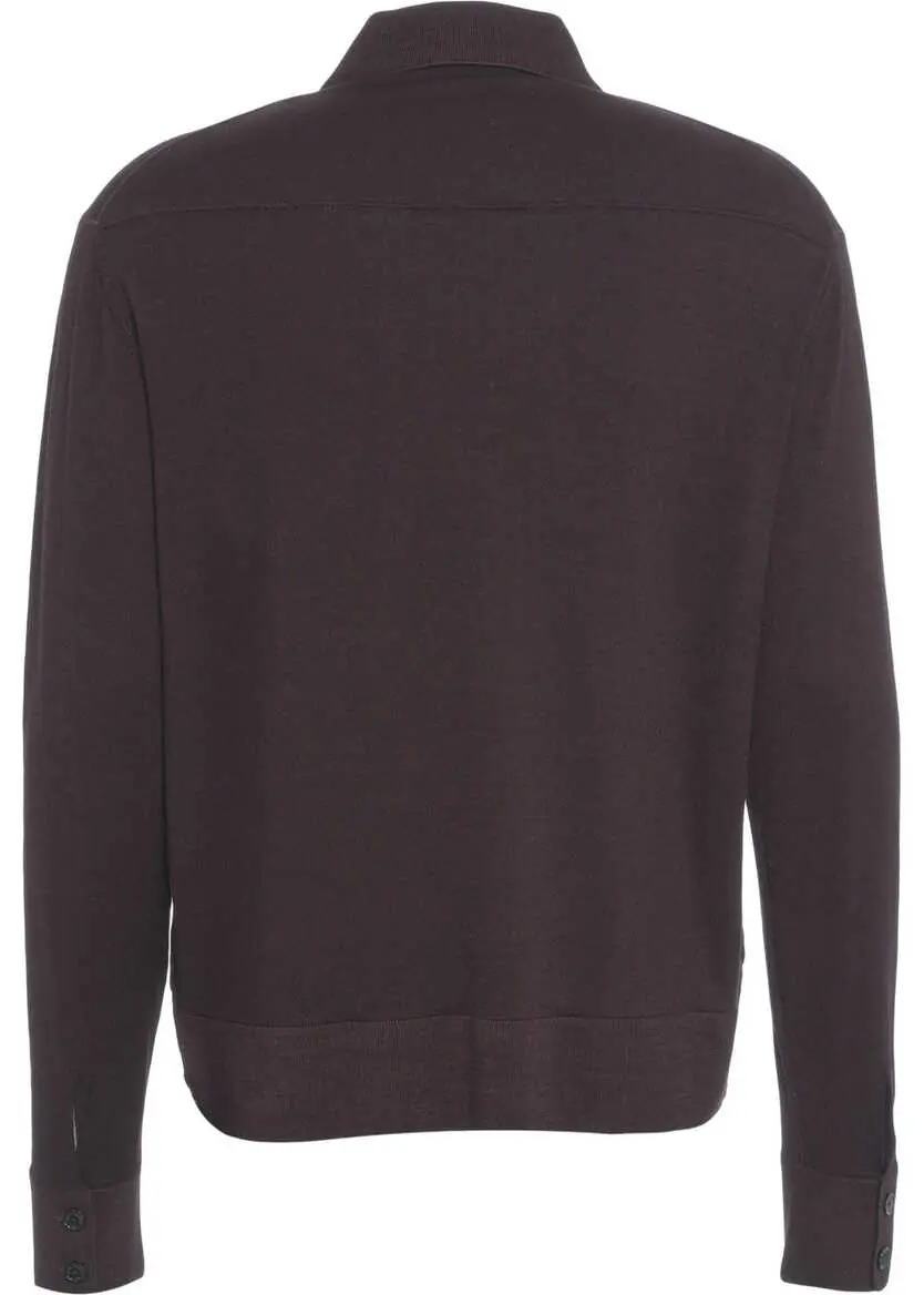 Pulovere casual Paolo Pecora Knitted shirt Brown Barbati (BM 19034815) 4