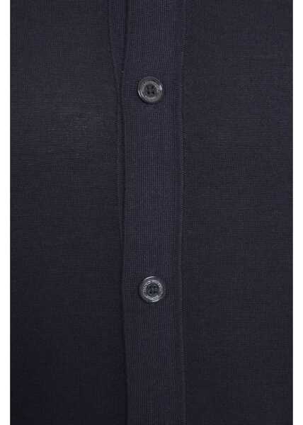 Pulovere casual Paolo Pecora Knitted shirt Blue Barbati (BM 19034815) 5