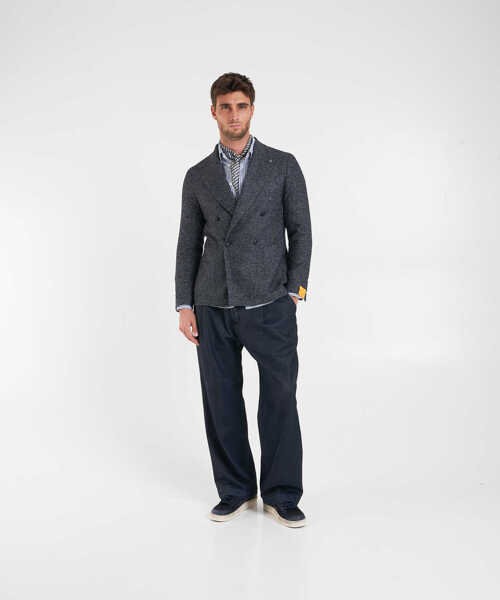 Sacouri Tagliatore Double-breasted blazer Blue Barbati (BM 19034824) 3