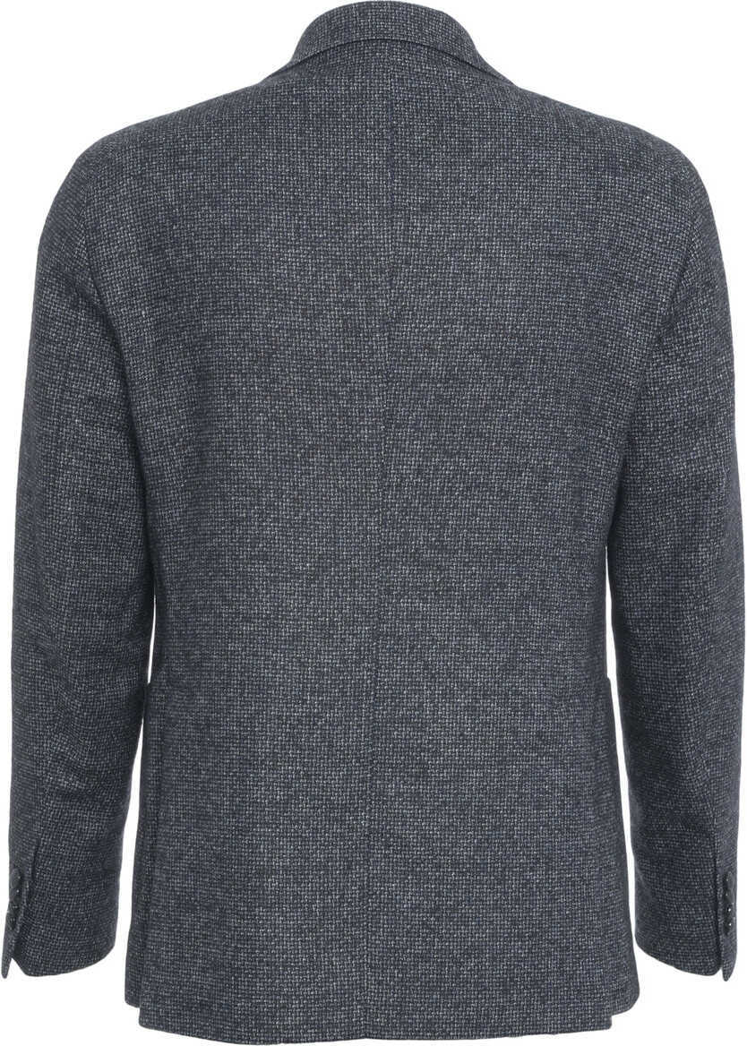 Sacouri Tagliatore Double-breasted blazer Blue Barbati (BM 19034824) 4