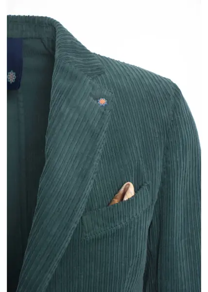 Sacouri Bharnaba Corduroy blazer Kawasaki Green Barbati (BM 19034830) 4