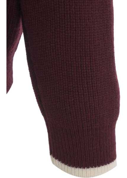 Tricouri Polo AMARANTO Striped sweater with polo collar Multicolor Barbati (BM 19034836) 7