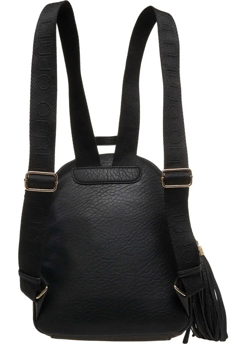 Rucsacuri Liu Jo Faux leather backpack Black Femei (BM 19034842) 4