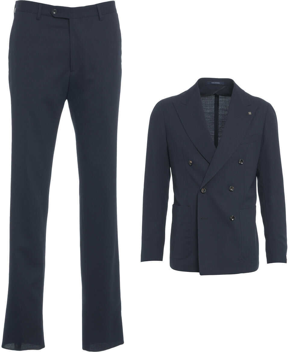 Costume Tagliatore Double-breasted suit Blue Barbati (BM 19034854) 2