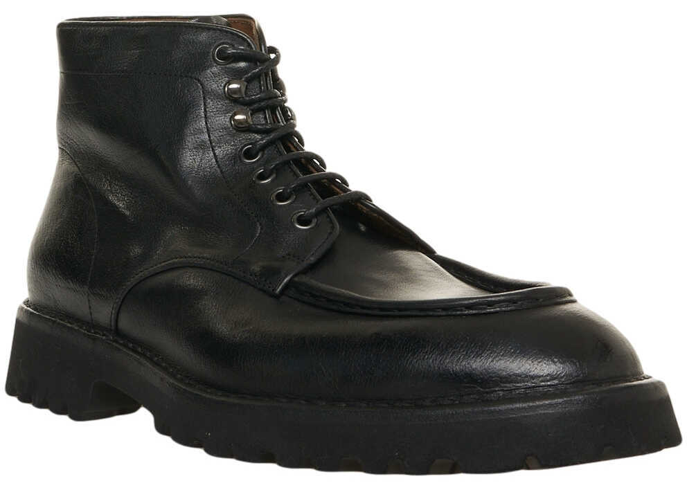 Ghete GREEN GEORGE Boots in smooth leather Black Barbati (BM 19034857) 3