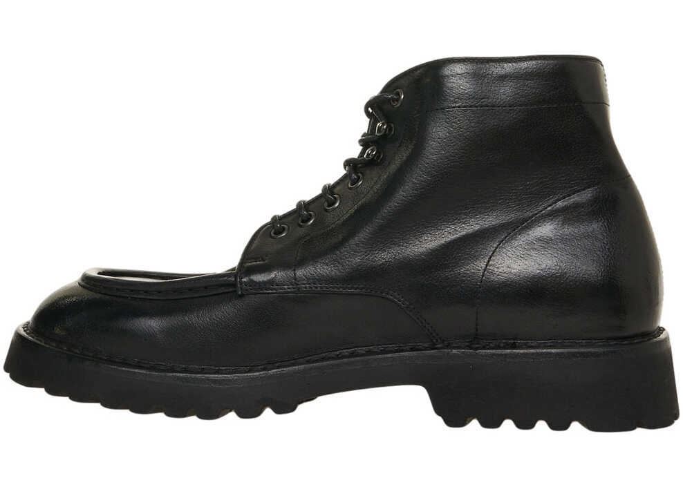 Ghete GREEN GEORGE Boots in smooth leather Black Barbati (BM 19034857) 4