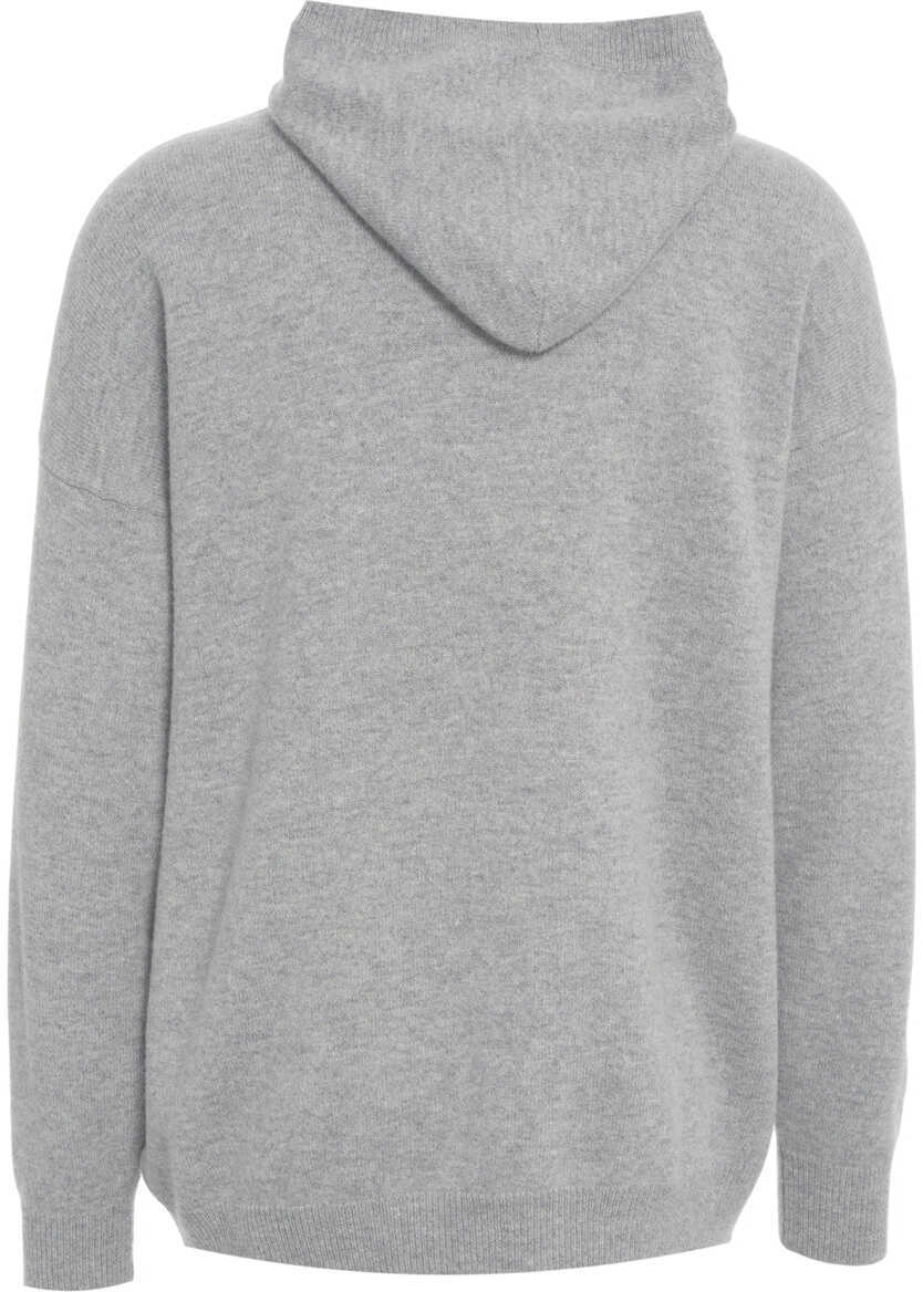Pulovere AMARANTO Hooded sweater Grey Barbati (BM 19034860) 3