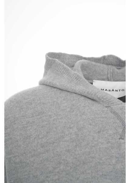 Pulovere AMARANTO Hooded sweater Grey Barbati (BM 19034860) 4