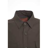 Camasi office pentru Barbati - Camasi office Cruna Wool blend shirt Osaka Blue Barbati (BM 19034869) - B-mall.ro