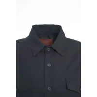 Camasi office pentru Barbati - Camasi office Cruna Wool blend shirt Osaka Blue Barbati (BM 19034869) - B-mall.ro