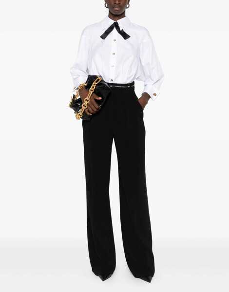 Sacouri office Elisabetta Franchi Set with bow details Black Femei (BM 19034881) 2