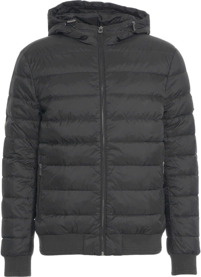 Geci de iarna Belstaff Puffer jacket Control Black Barbati (BM 19034884) 1