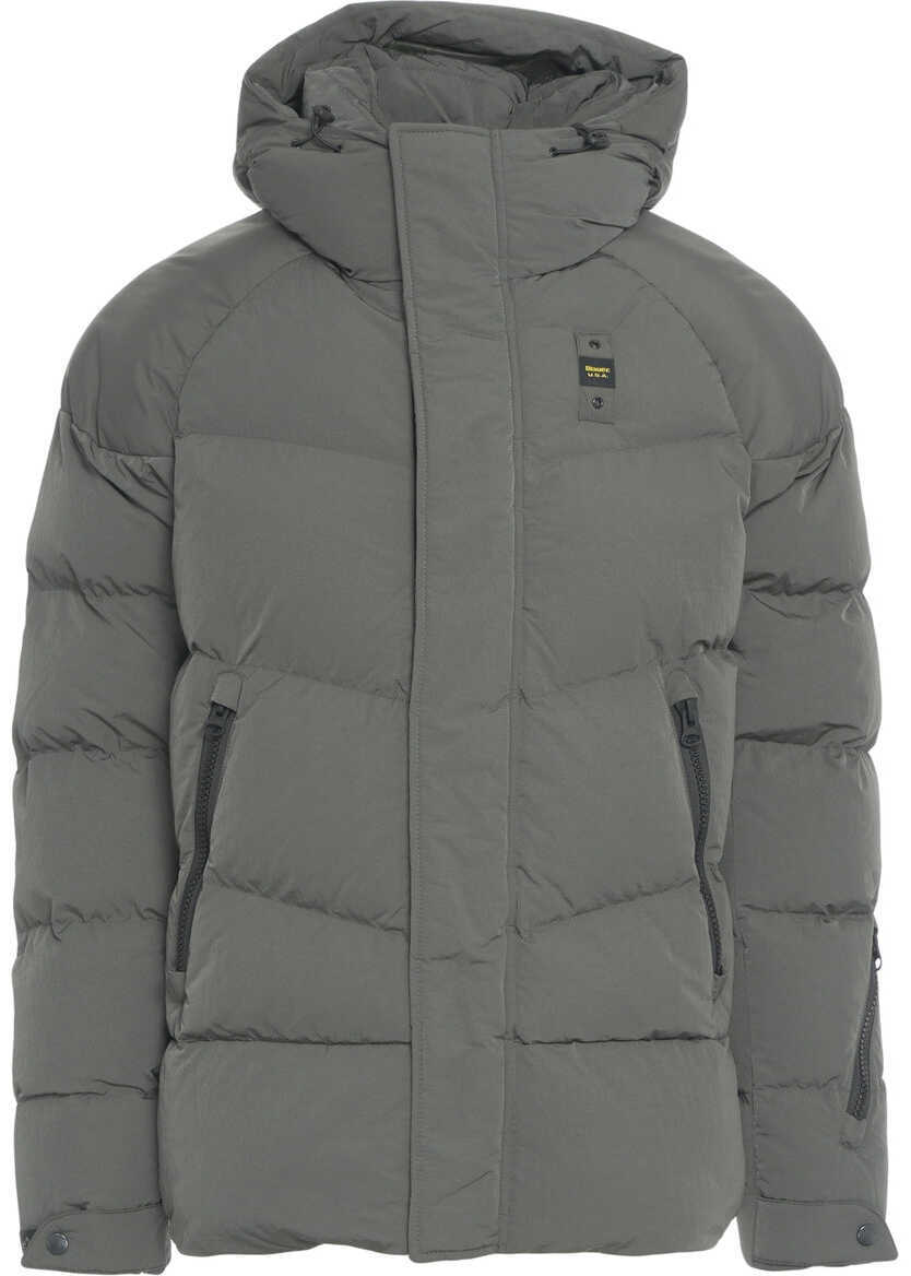 Geci de iarna Blauer Quilted down jacket Green Barbati (BM 19034890) 2