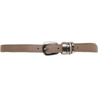 Curele Grained leather belt Femei