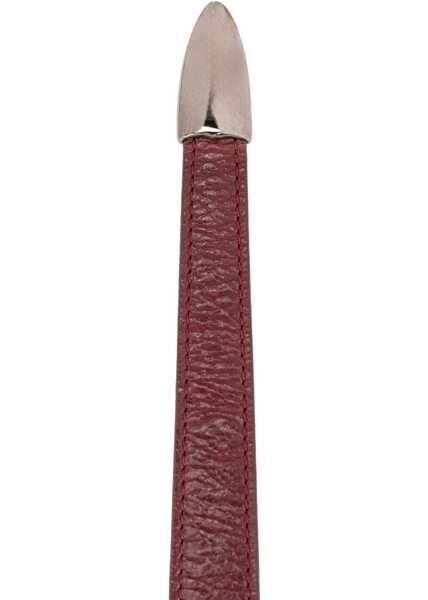 Curele Orciani Smooth leather belt Red Femei (BM 19034896) 4