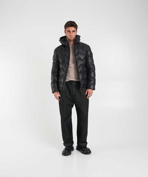 Geci de iarna Peuterey Quilted puffer Honova Black Barbati (BM 19034899) 3