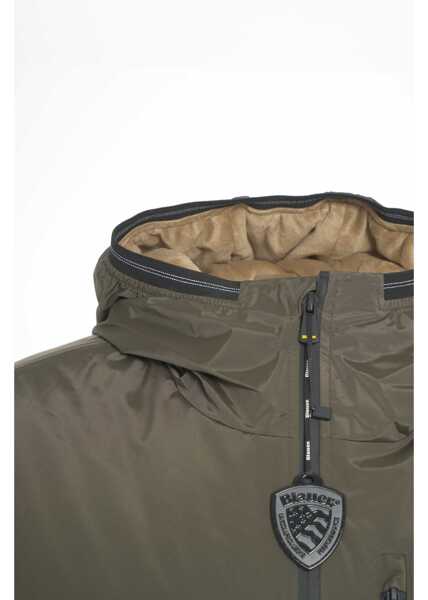 Jachete Blauer Hooded jacket Green Barbati (BM 19034905) 5