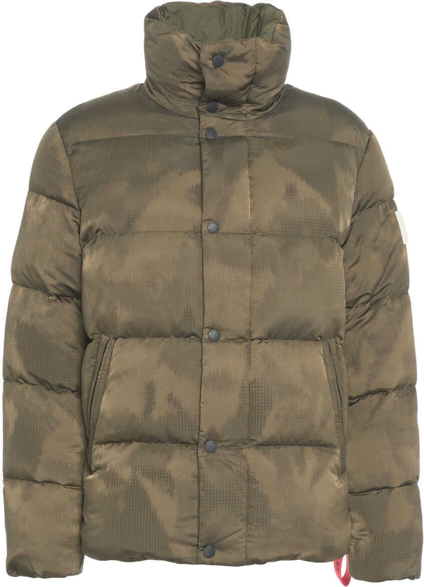 Geci de iarna After Label Puffer Chamonix Green Barbati (BM 19034914) 1