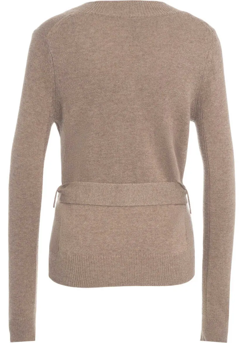 Pulovere GUESS Sweater with waist belt Beige Femei (BM 19034923) 3