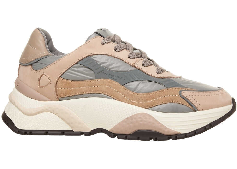 Sneakers Philippe Model Sneakers Odeon Beige Femei (BM 19034926) 2