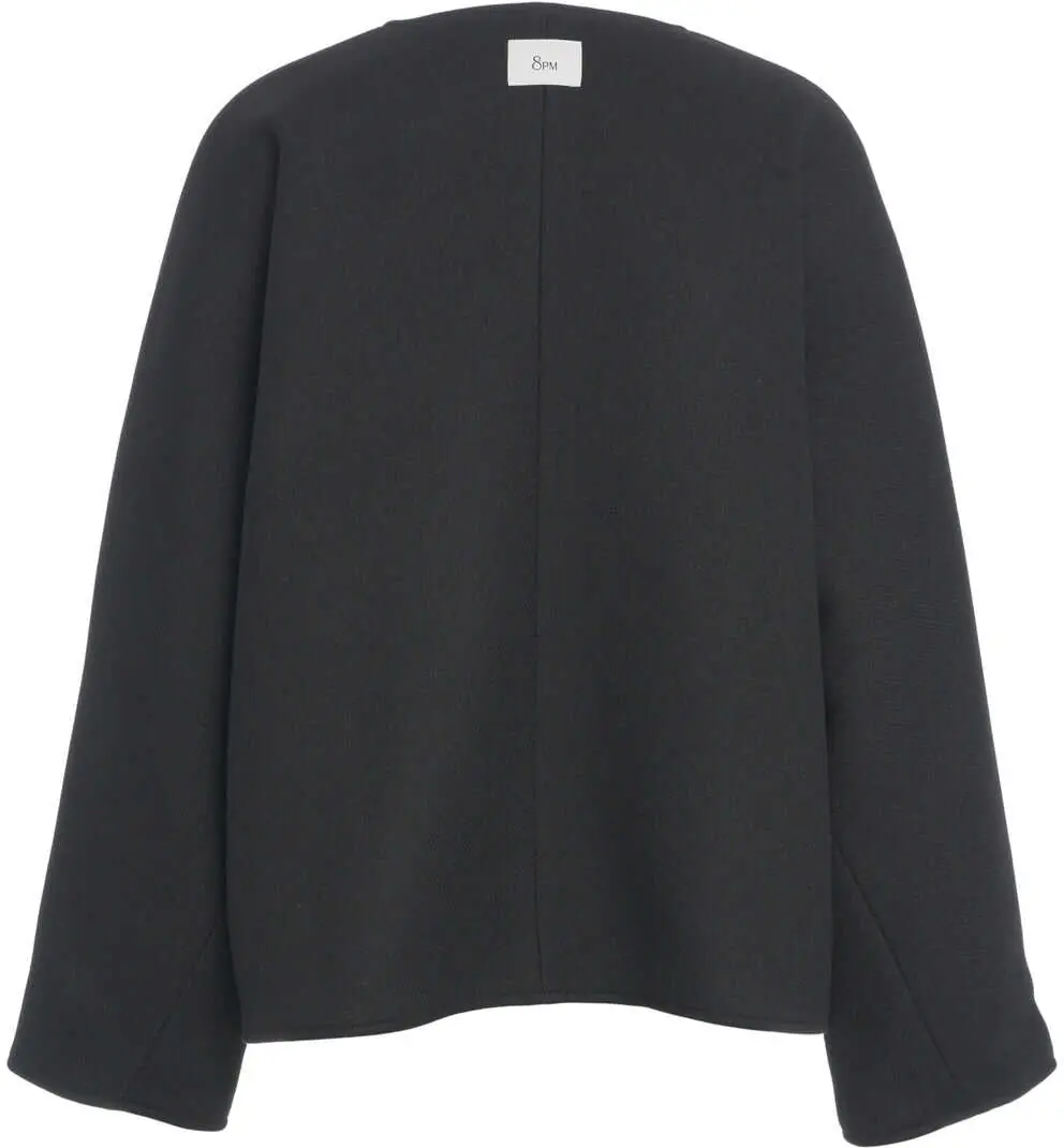 Pulovere casual 8PM Jacket Pauline Black Femei (BM 19034929) 3