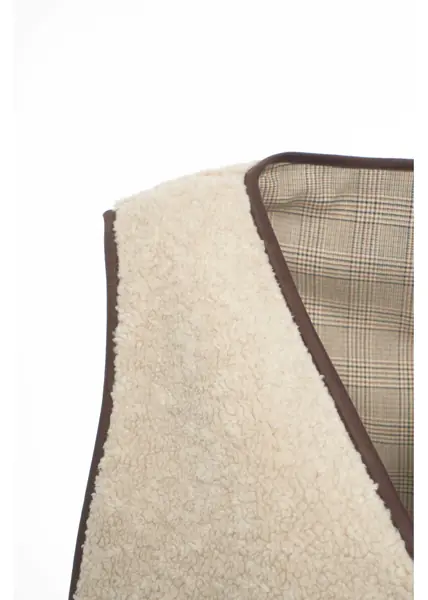 Veste 8PM Reversible Vest Sophie Beige Femei (BM 19034932) 4