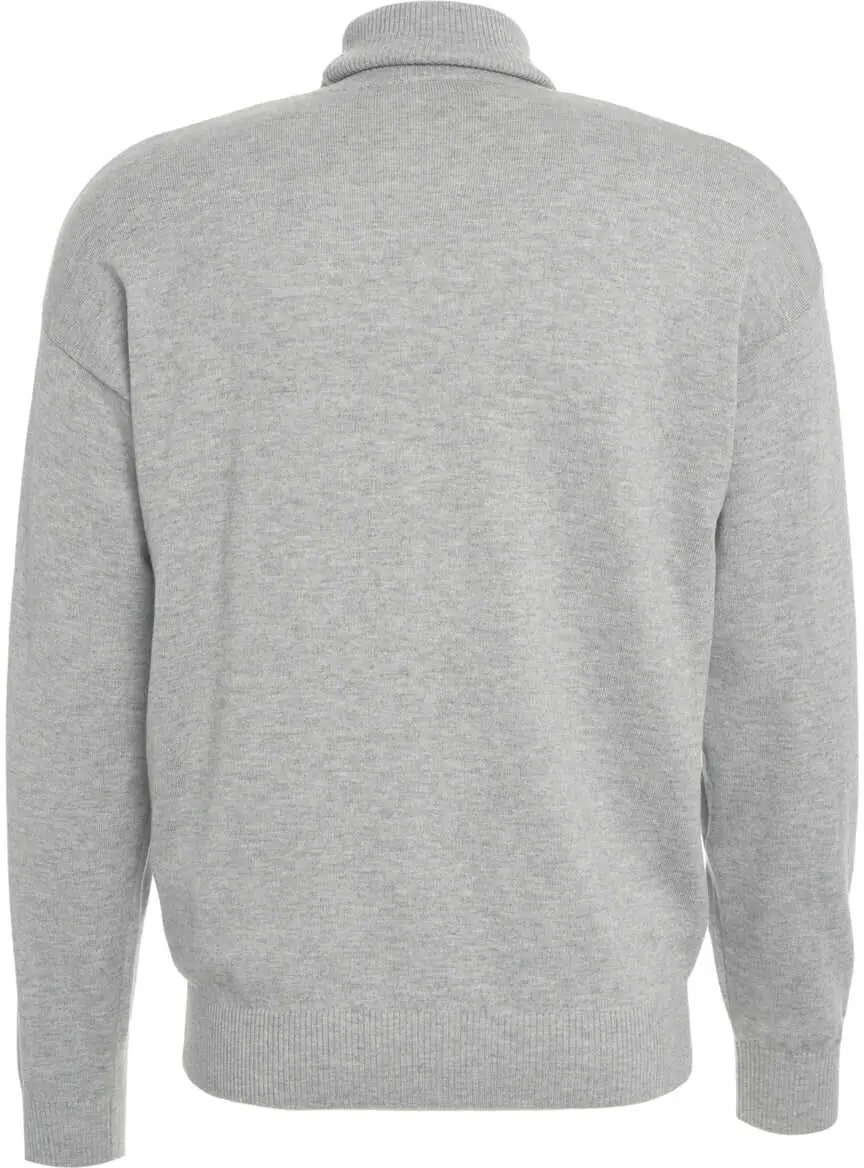 Pulovere Kangra Wool blend turtleneck sweater Grey Barbati (BM 19034959) 3