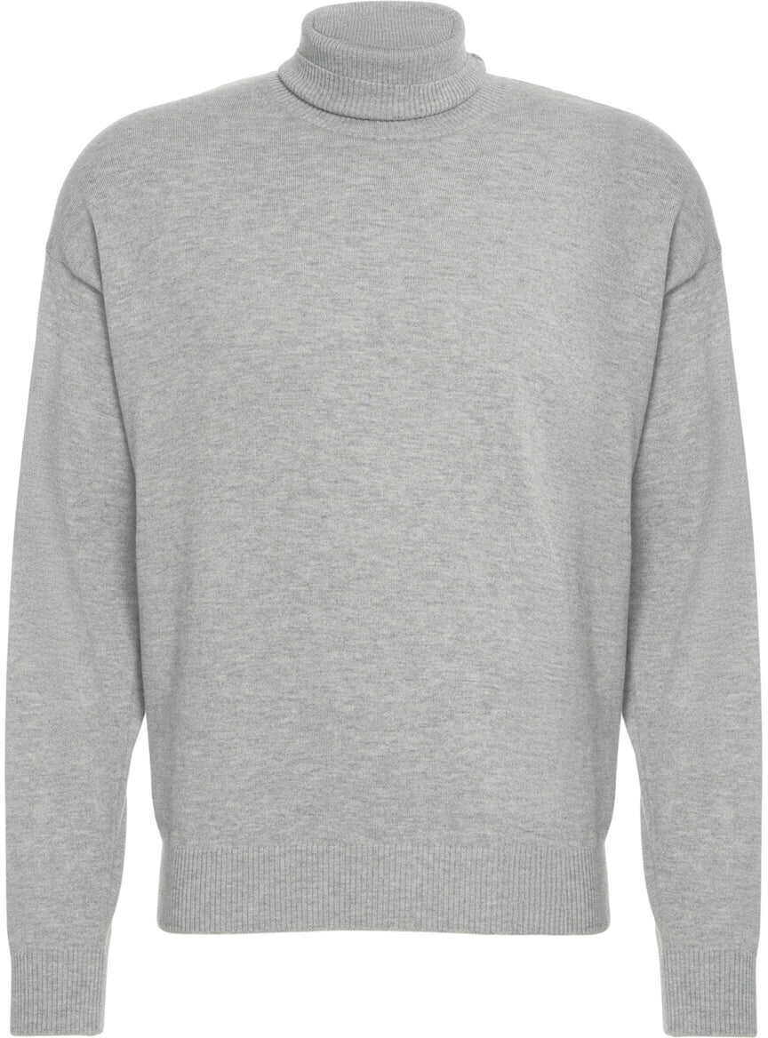 Pulovere Kangra Wool blend turtleneck sweater Grey Barbati (BM 19034959) 1