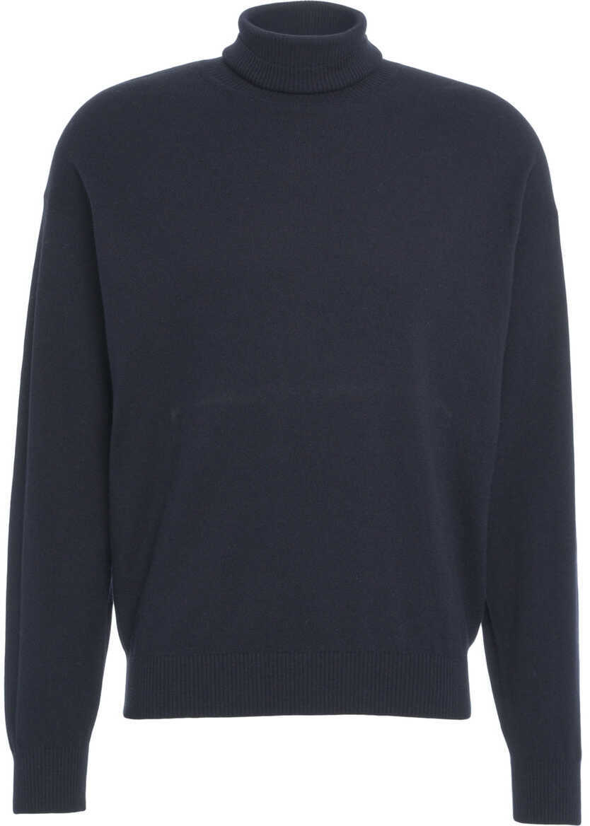 Pulovere Kangra Wool blend turtleneck sweater Blue Barbati (BM 19034959) 2