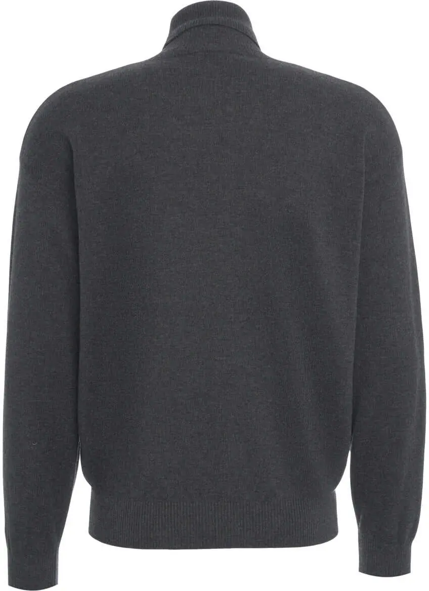 Pulovere Kangra Wool blend turtleneck sweater Grey Barbati (BM 19034959) 4
