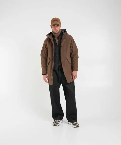 Geci Parka People of Shibuya Parka Hime Brown Barbati (BM 19034968) 3