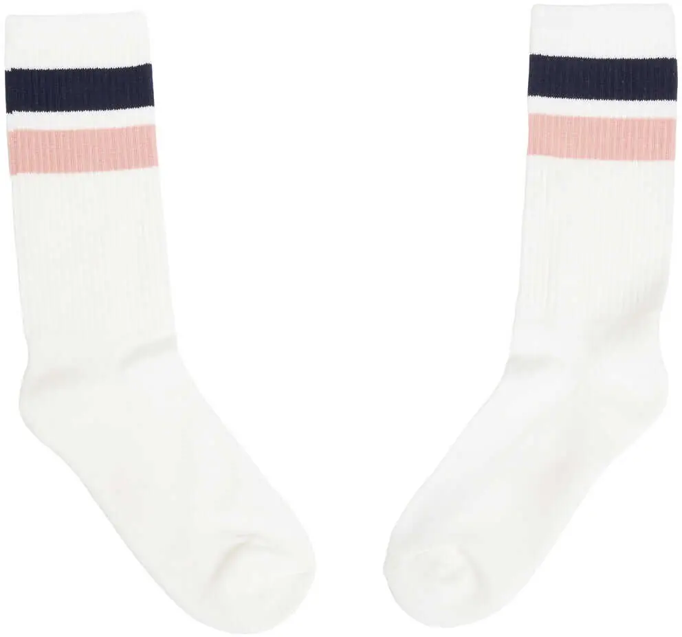 Sosete AUTRY Socks with stripes White Femei (BM 19034983) 3