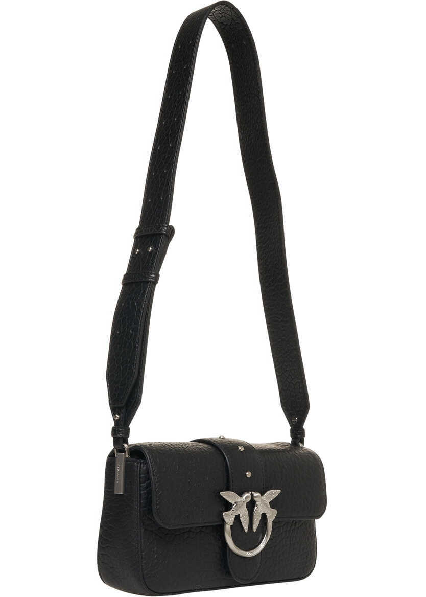 Genti de umar Pinko Shoulder bag Love One Mini Black Femei (BM 19034998) 3