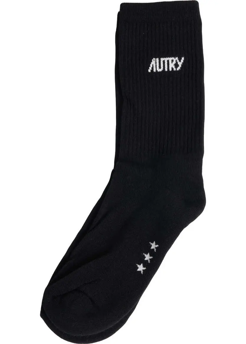 Sosete AUTRY Socks with logo Blue Femei (BM 19035016) 2
