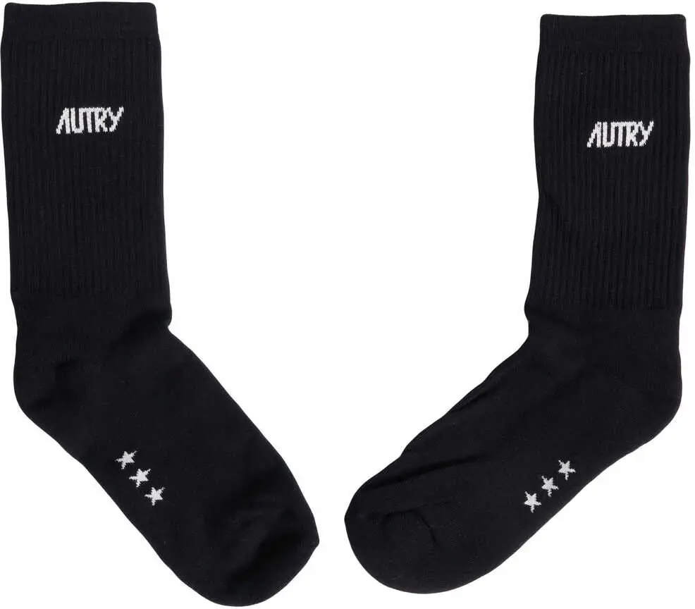 Sosete AUTRY Socks with logo Blue Femei (BM 19035016) 3