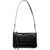 Profanter Shoulder bag in croco-look 'Tessa' Black