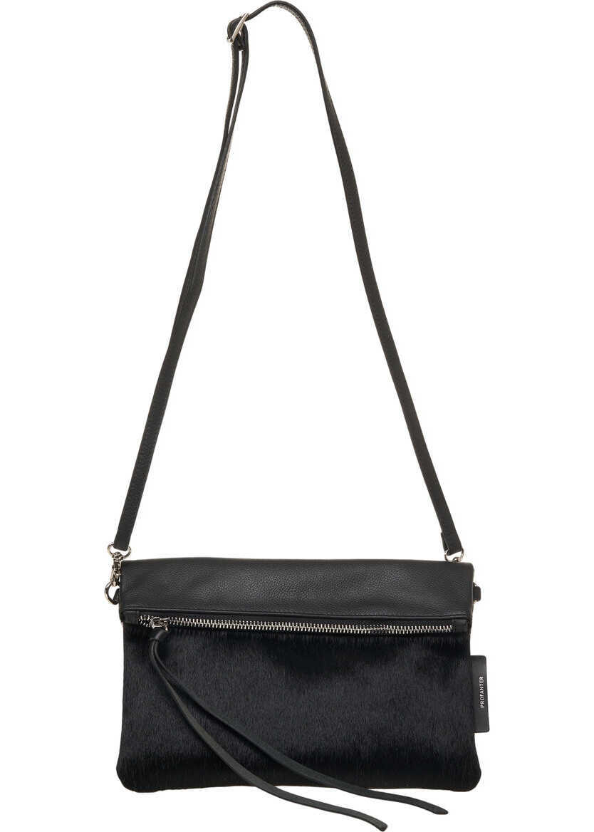 Genti de umar Profanter Pony hair crossbody bag Mel Black Femei (BM 19035046) 2