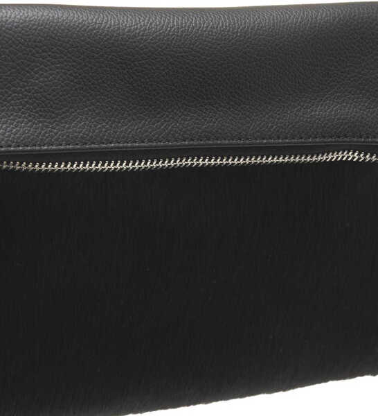 Genti de umar Profanter Pony hair crossbody bag Mel Black Femei (BM 19035046) 5