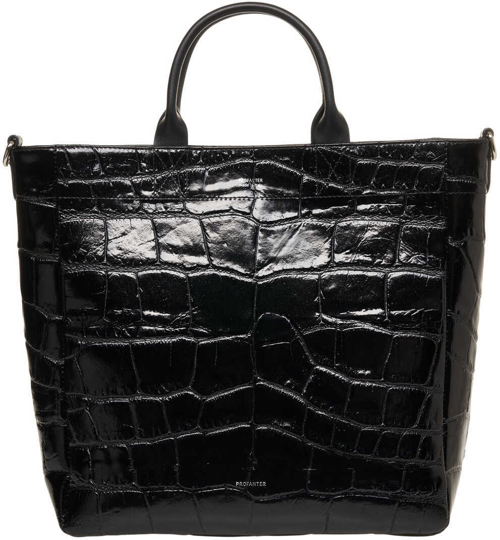 Genti de mana Profanter Leather handbag Talvi Black Femei (BM 19035052) 2