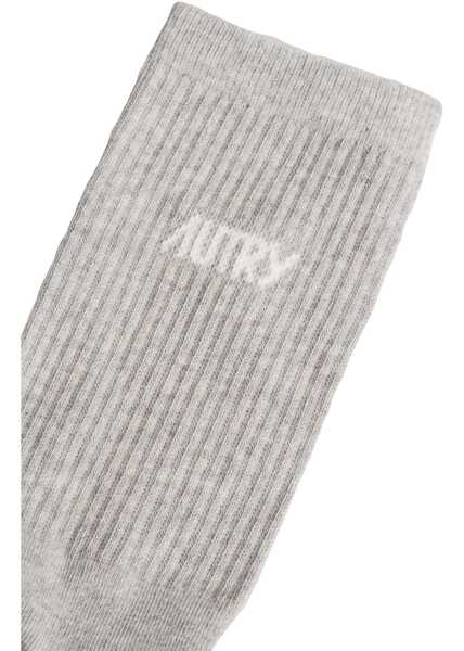 Sosete AUTRY Socks with logo Grey Femei (BM 19035073) 4