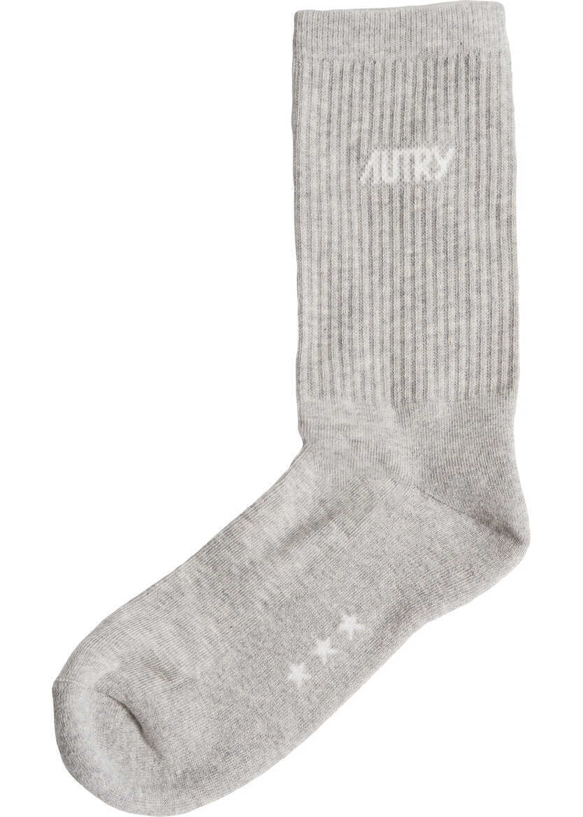 Sosete AUTRY Socks with logo Grey Femei (BM 19035073) 1
