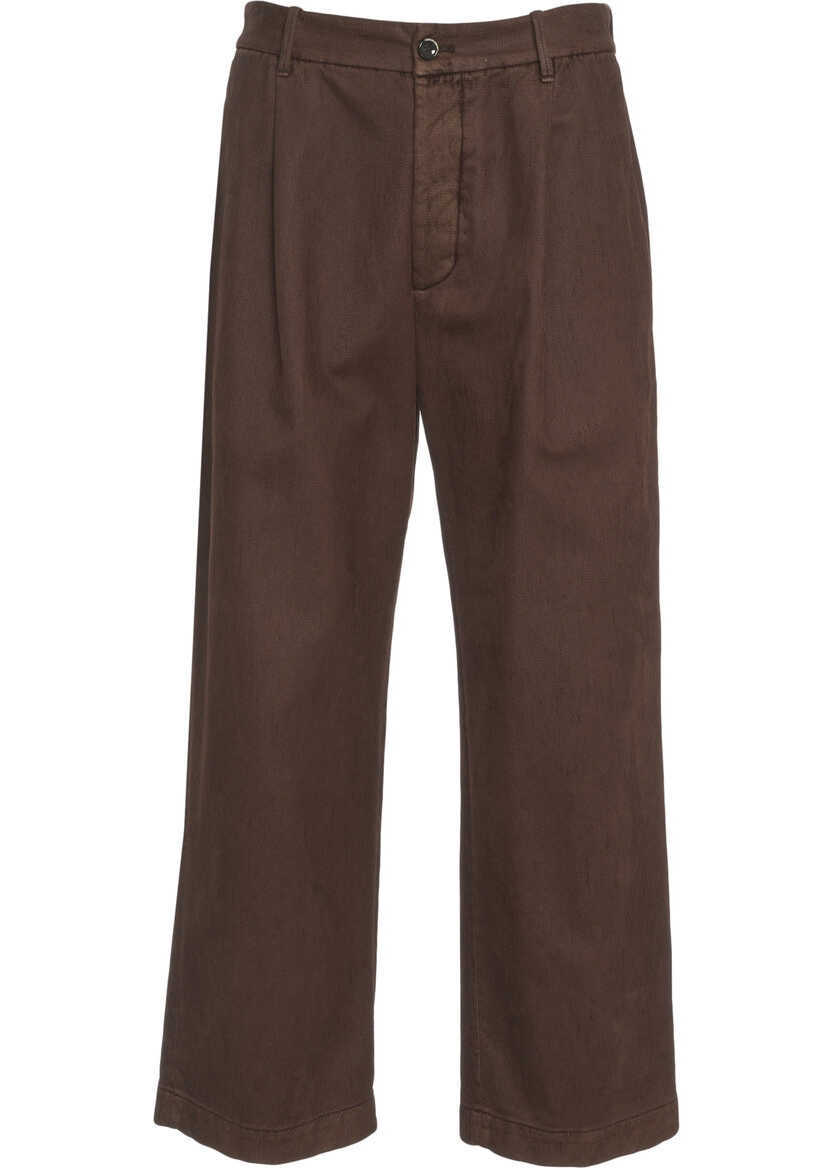 Pantaloni casual Nine in the morning Pleated trousers Philip Brown Barbati (BM 19035091) 2