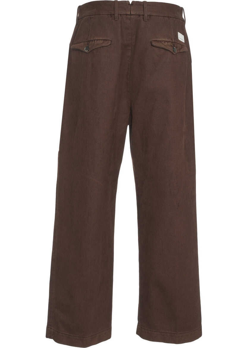 Pantaloni casual Nine in the morning Pleated trousers Philip Brown Barbati (BM 19035091) 4