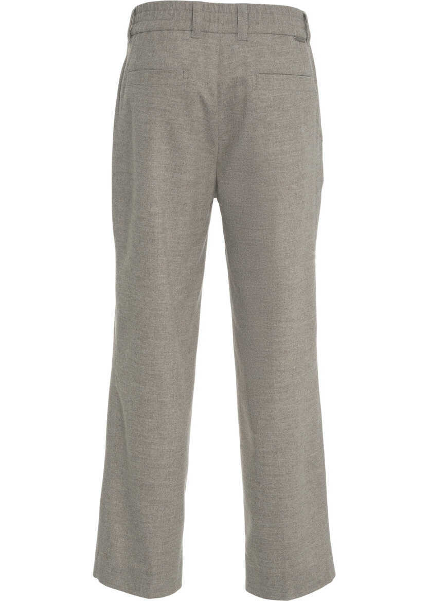 Pantaloni casual Paolo Pecora Chino pants Beige Barbati (BM 19035100) 5