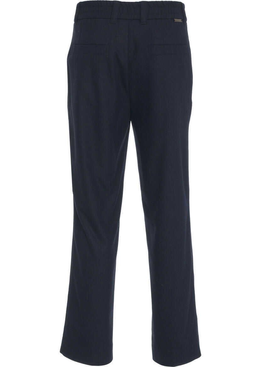 Pantaloni casual Paolo Pecora Chino pants Blue Barbati (BM 19035100) 4