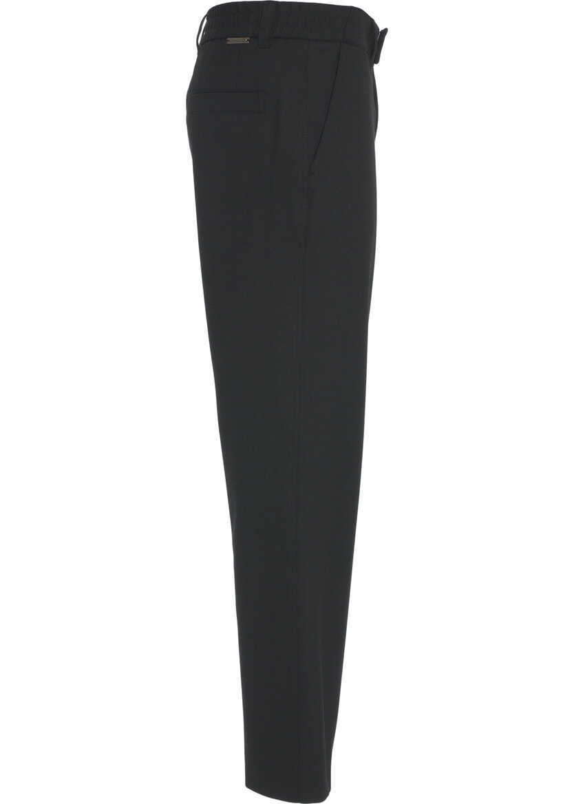 Pantaloni casual Paolo Pecora Chino pants Black Barbati (BM 19035103) 4