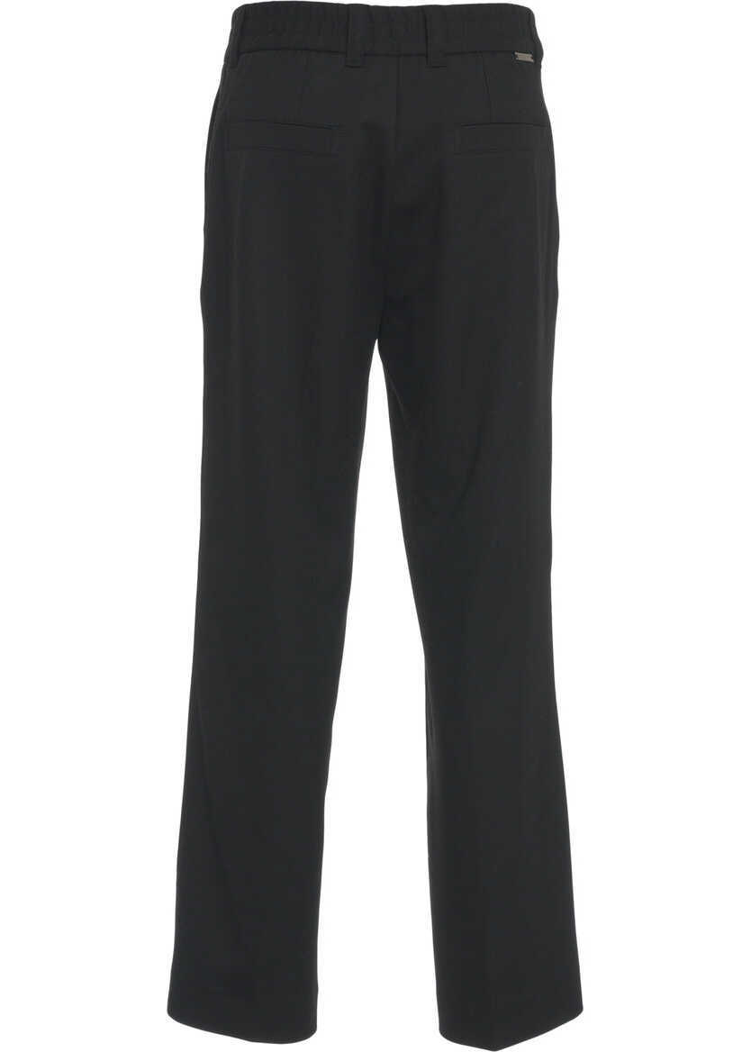 Pantaloni casual Paolo Pecora Chino pants Black Barbati (BM 19035103) 5