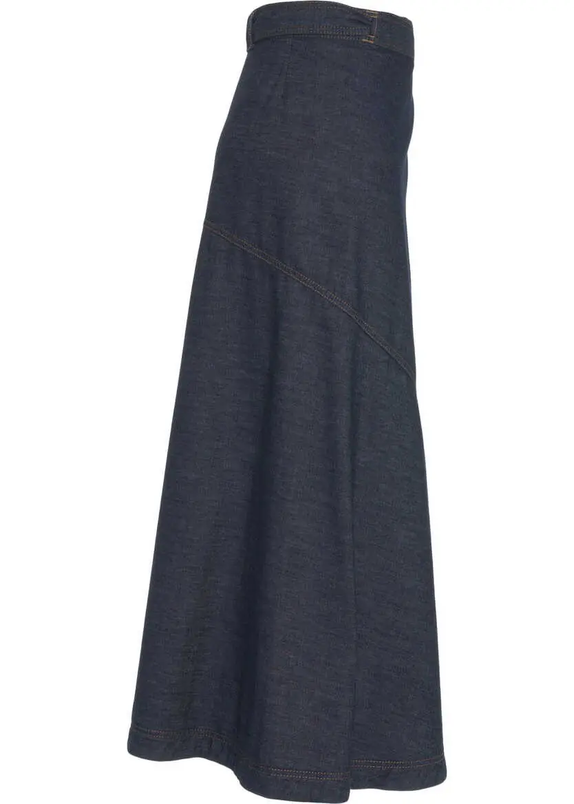 Fuste lungi Munthe Wrap skirt Landrea Blue Femei (BM 19035109) 3