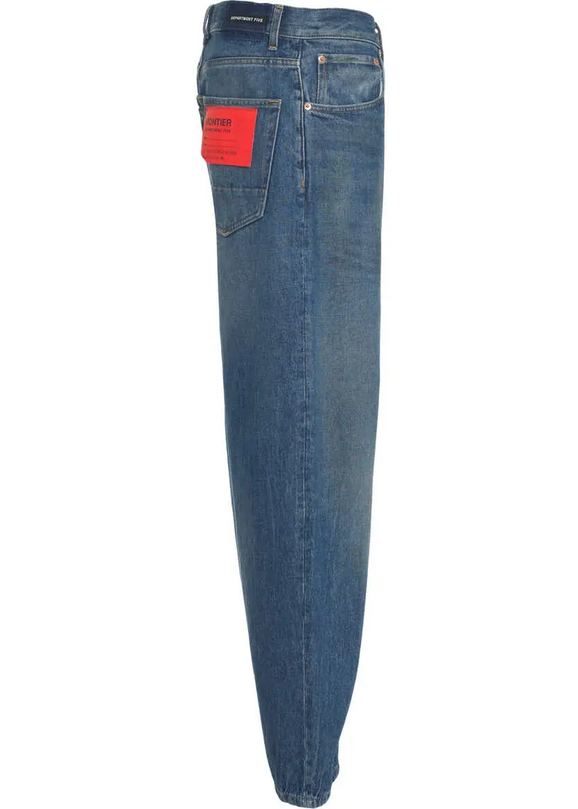 Blugi evazati Department Five Loose fit jeans Vontier Blue Barbati (BM 19035118) 3