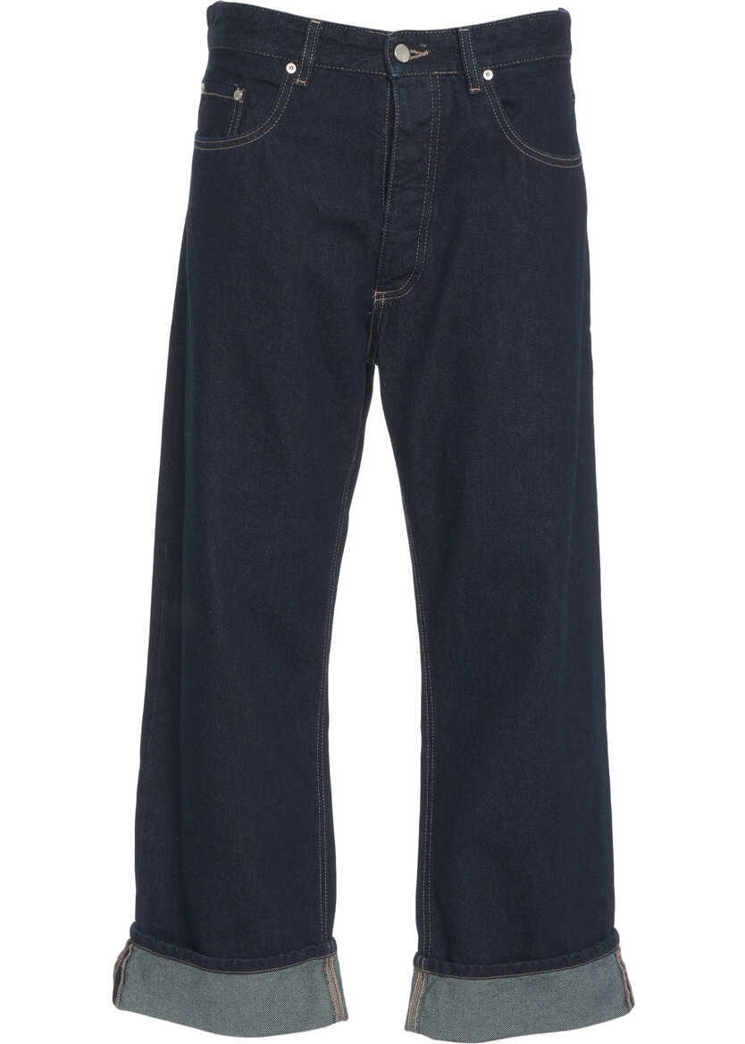 Blugi drepti Icon Denim Straight cut jeans Ross Blue Barbati (BM 19035163) 2